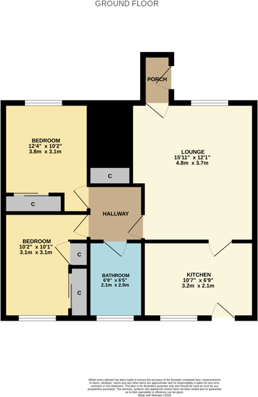 5 The Cleaves, Tullibody, FK10 2XD floorplan