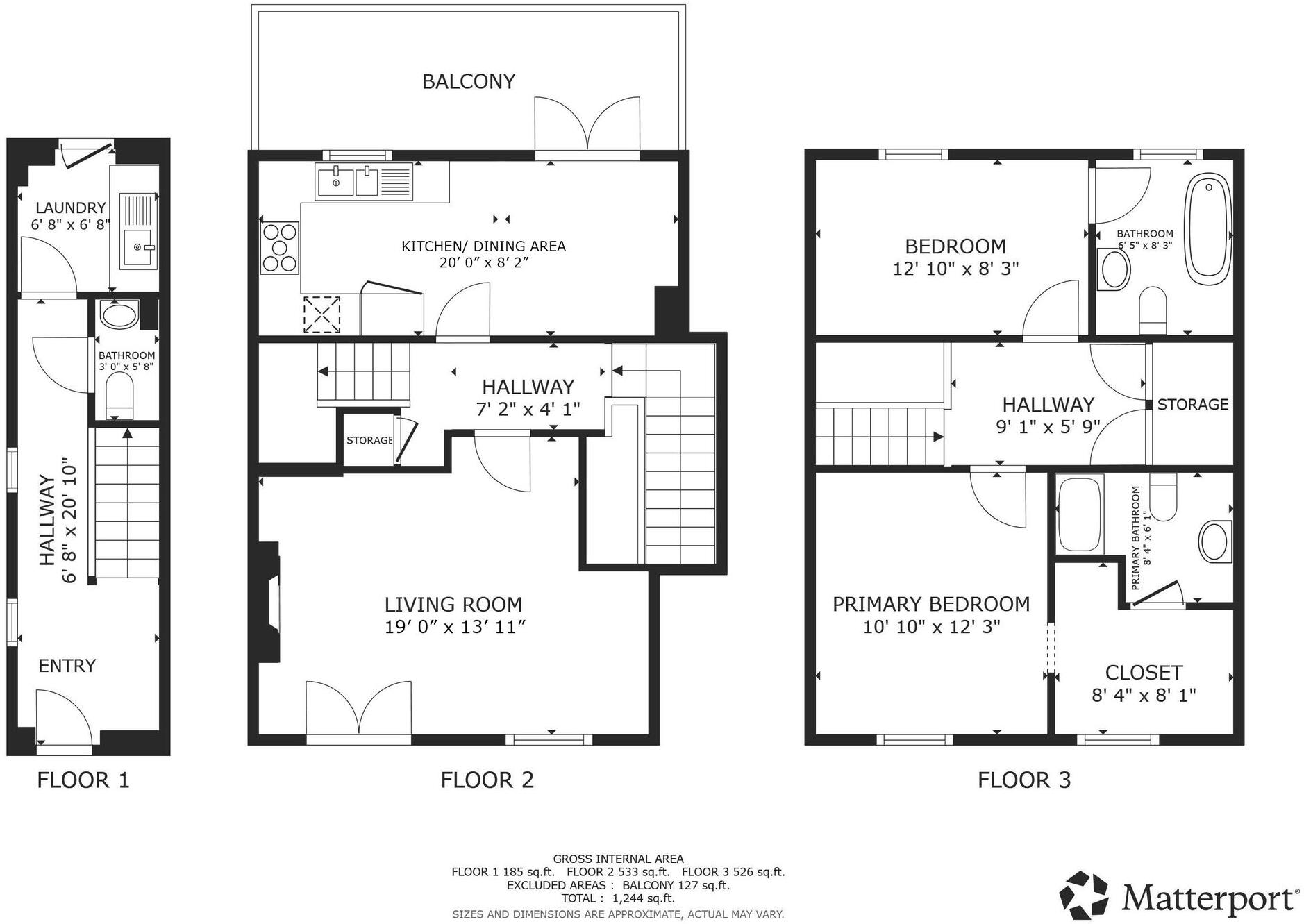 Bonny Crescent, Ipswich, IP3 floorplan
