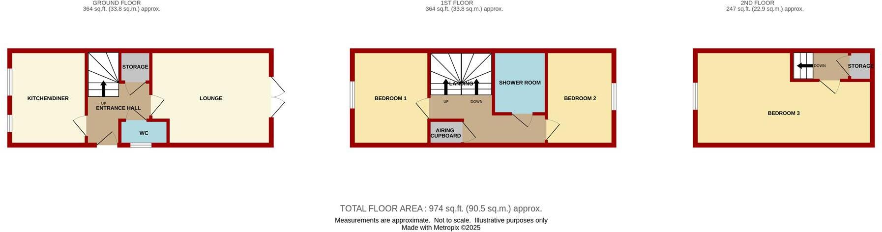 Stokes Mews, Newent floorplan