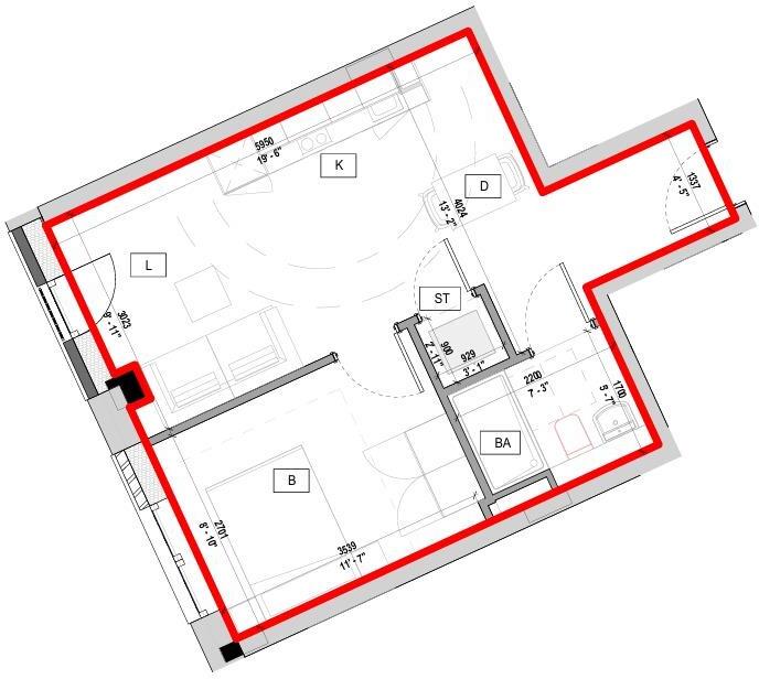 Flat 213, Springwell Gardens, Leeds City Centre floorplan