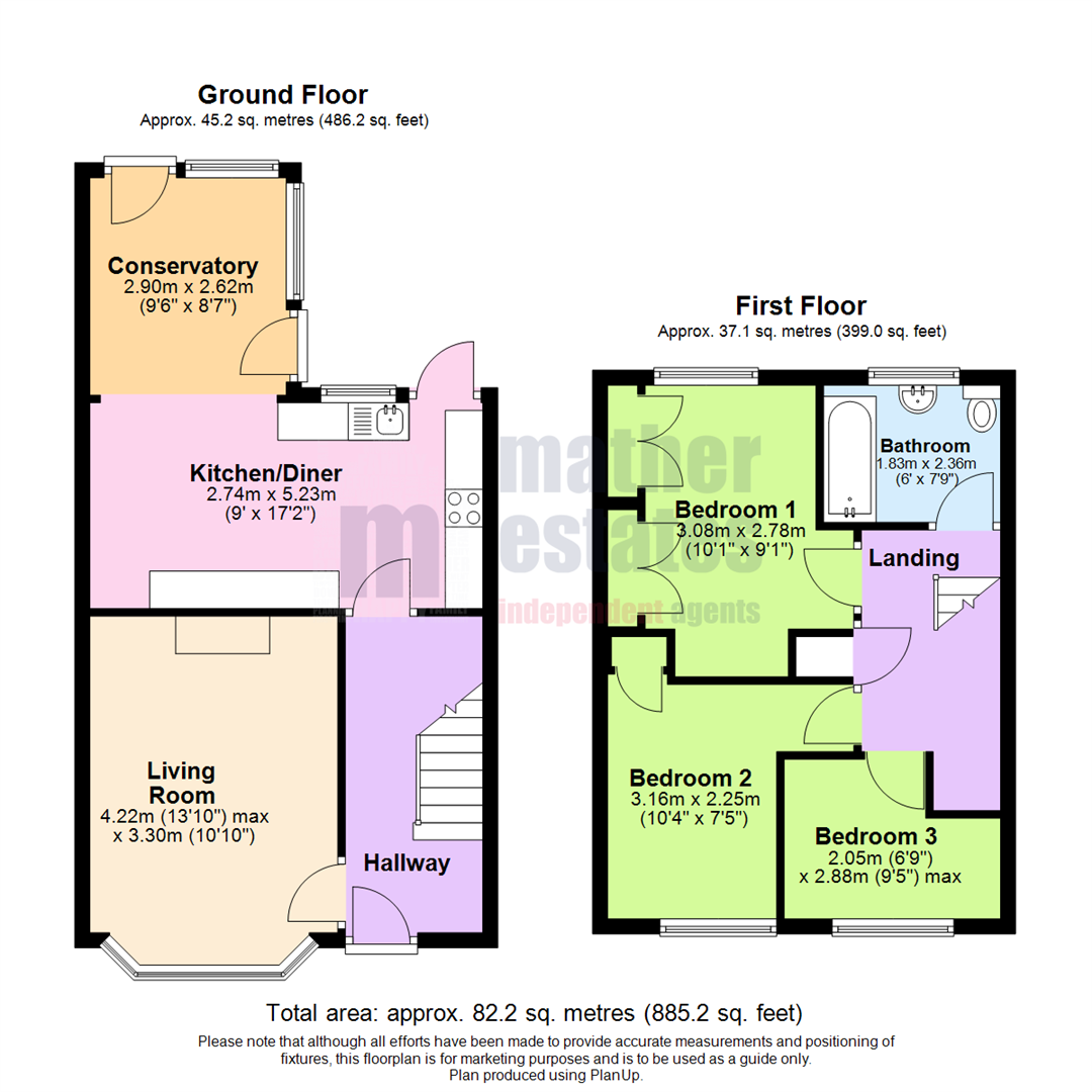 Days Close, Hatfield floorplan