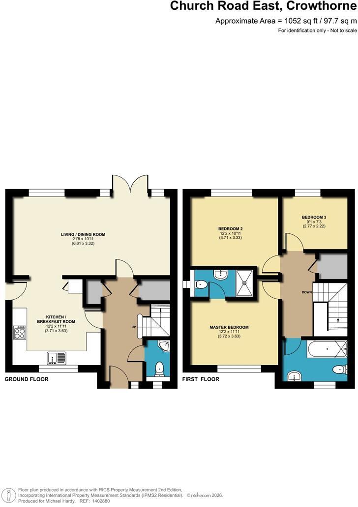 Church Road East Crowthorne, Berkshire, RG45 7LZ floorplan