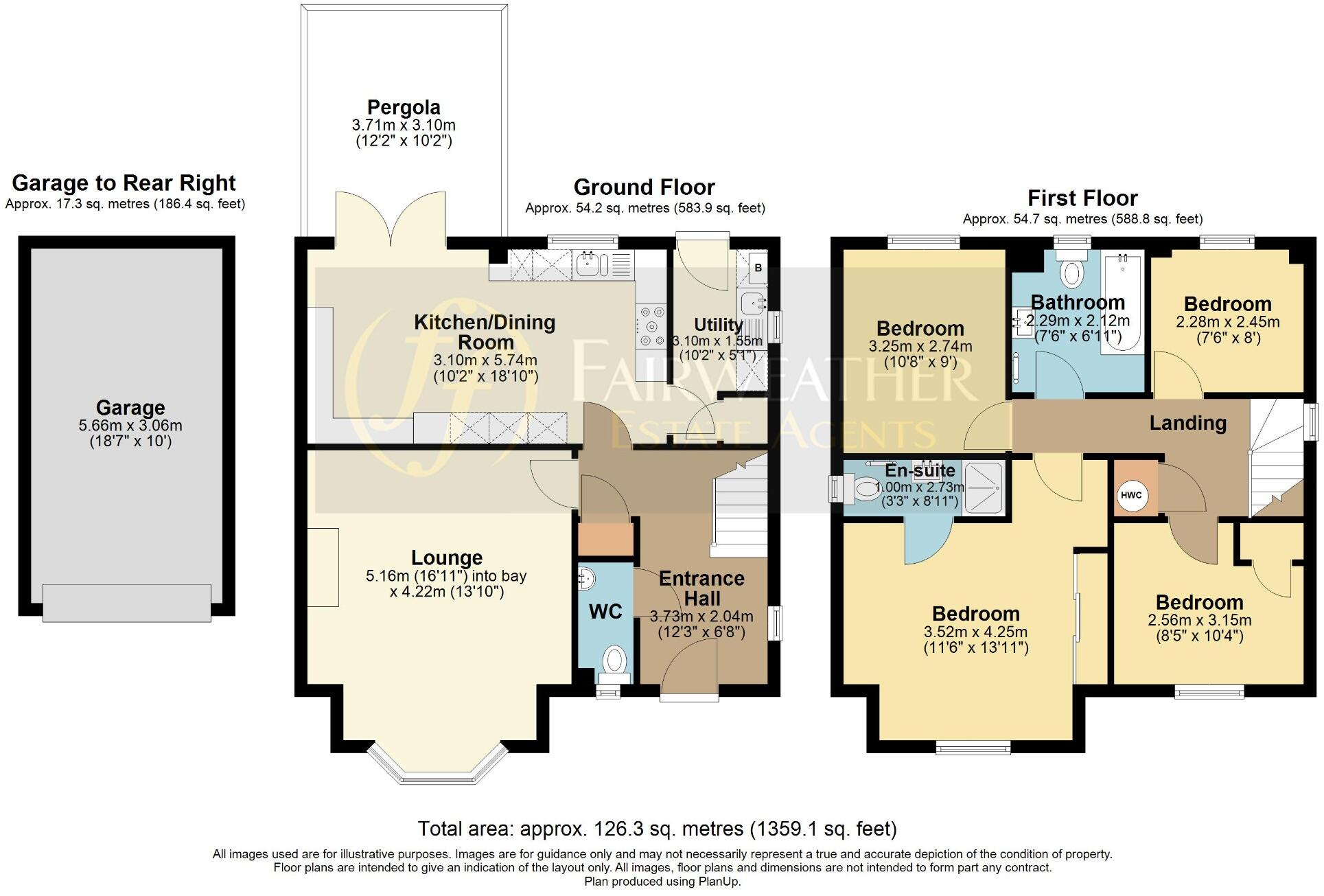 Oldman Close, Boston, PE21 7GD floorplan