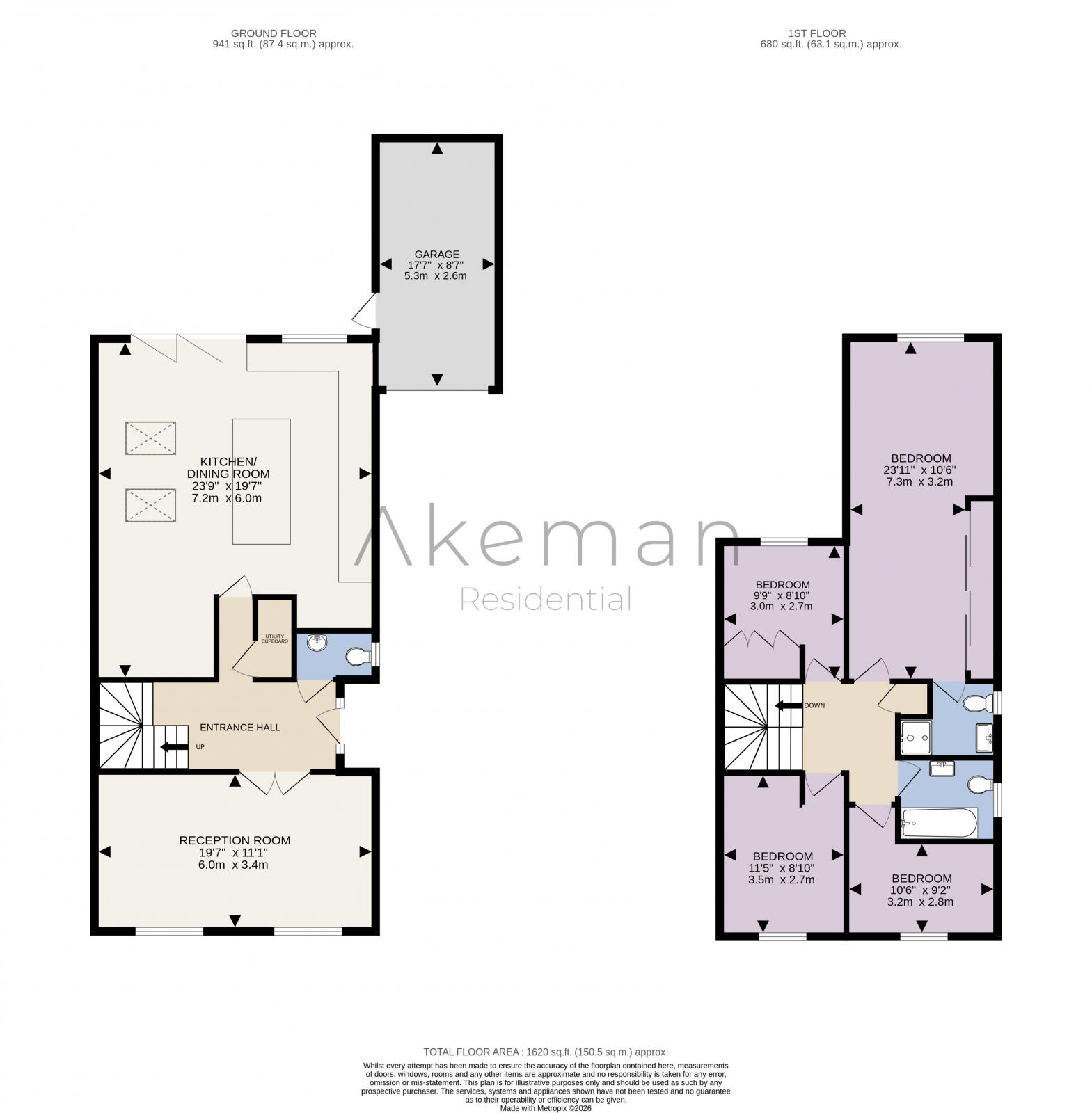 Clarkes Spring, Tring floorplan