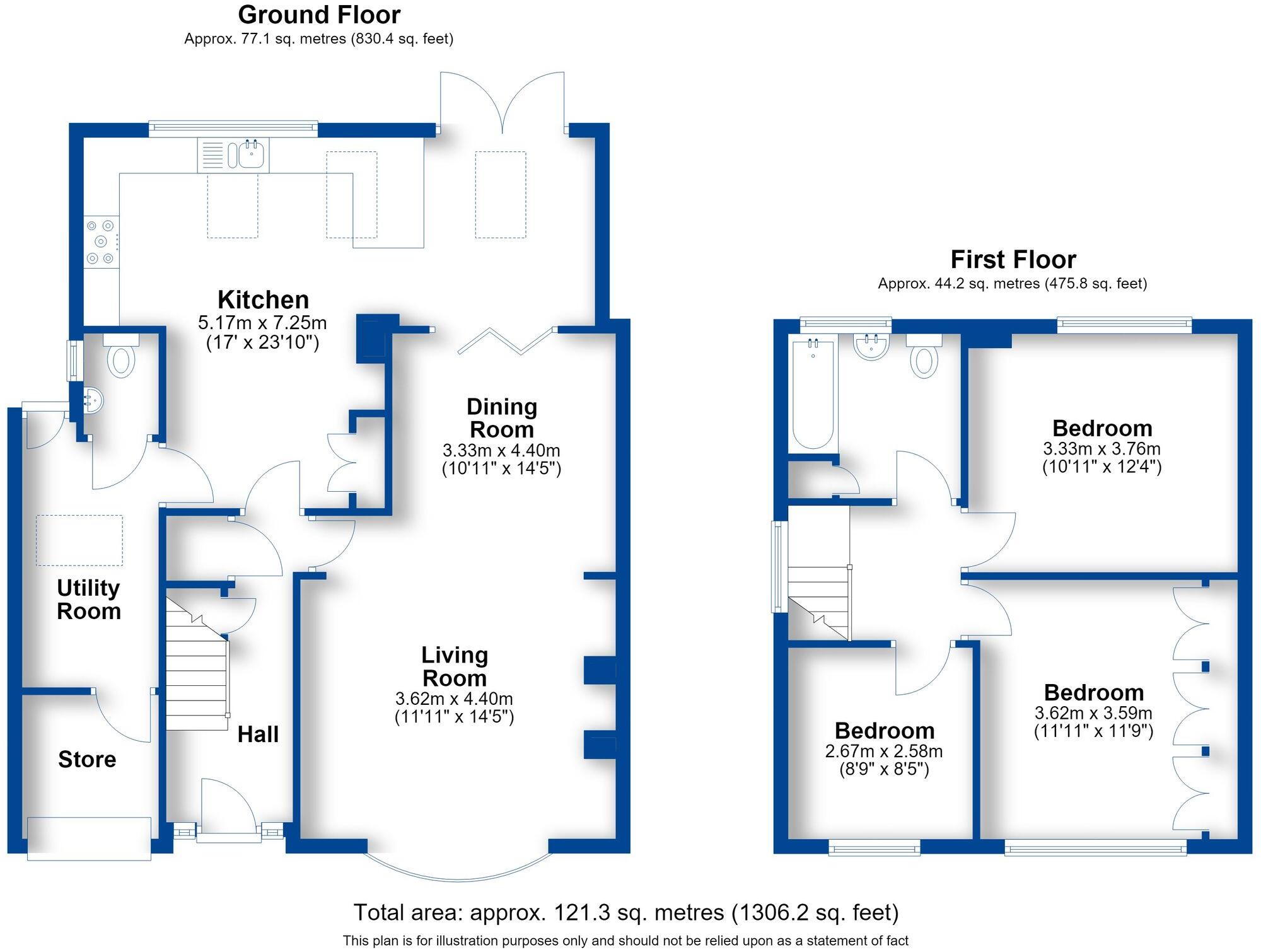Beaufort Avenue, Leamington Spa, CV32 floorplan