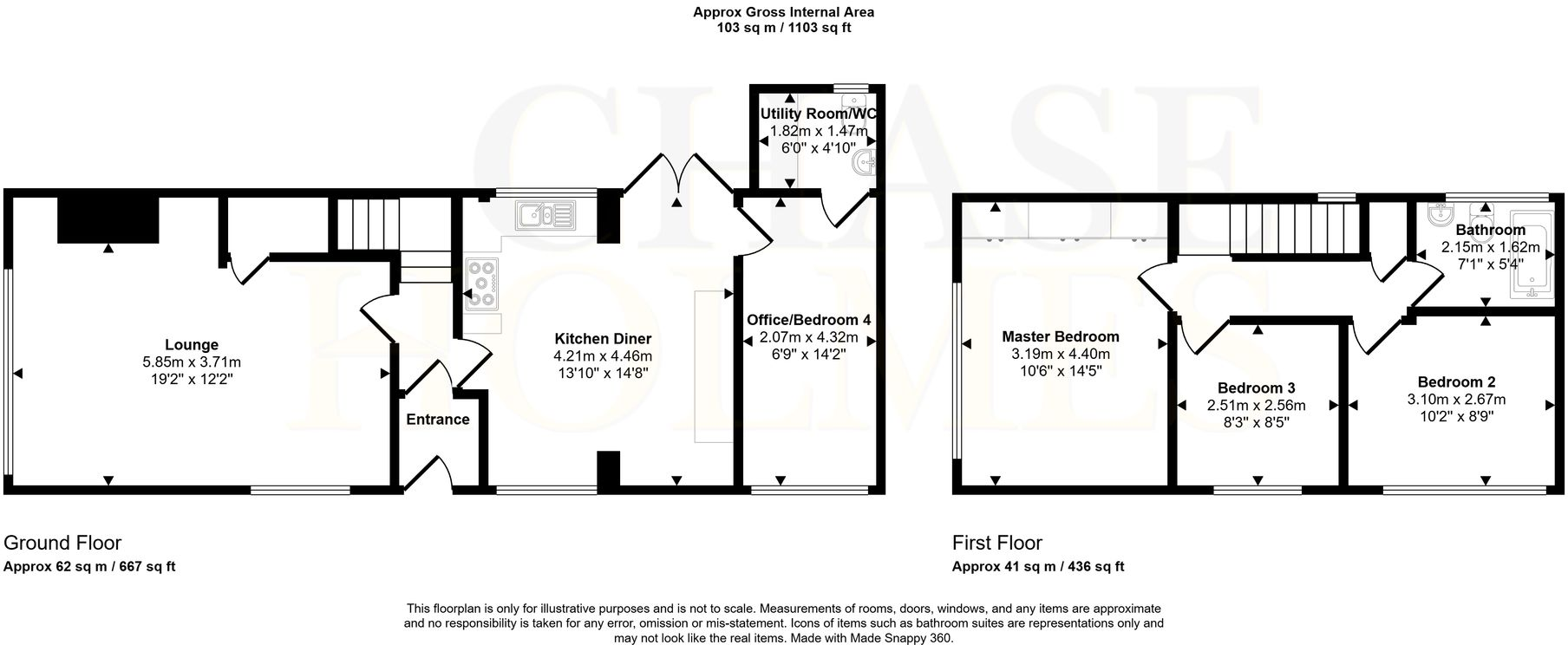 Ettrick Road, Jarrow, NE32 floorplan