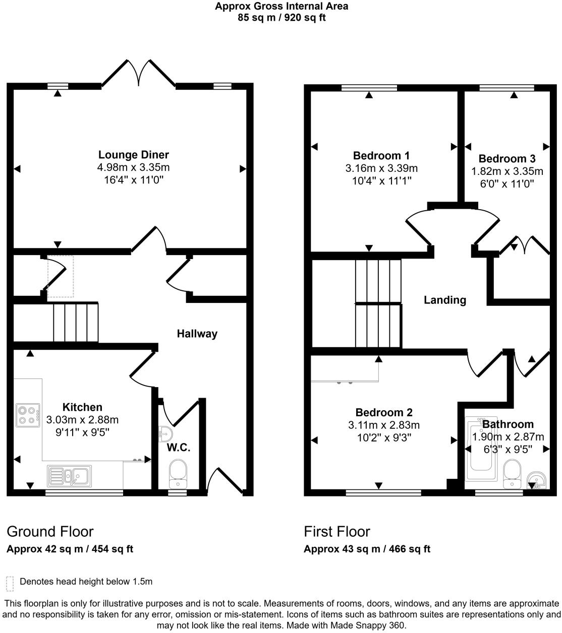 Headley Close, Alresford, Hampshire, SO24 floorplan