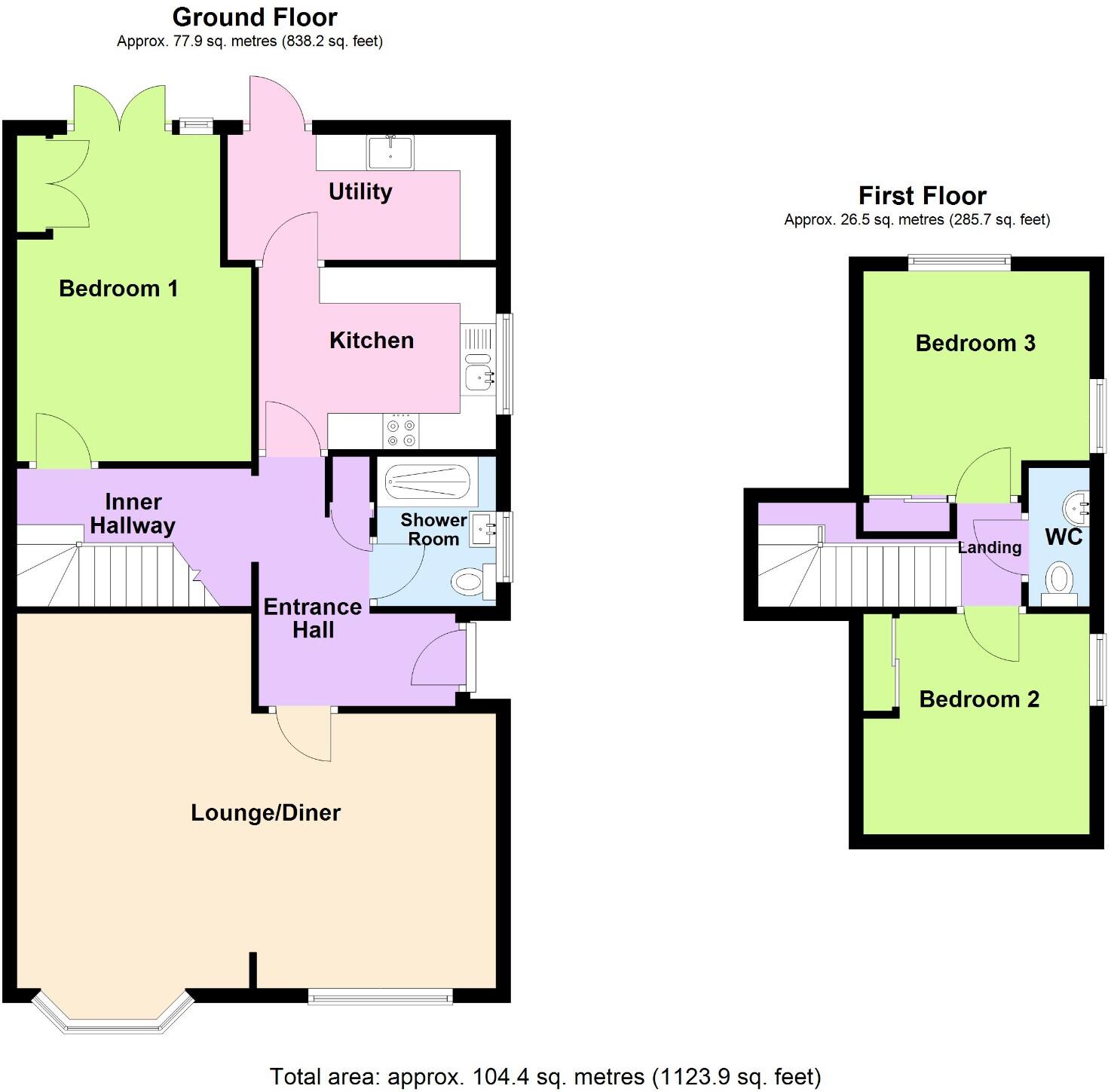 Ashdown Road, SO45 floorplan