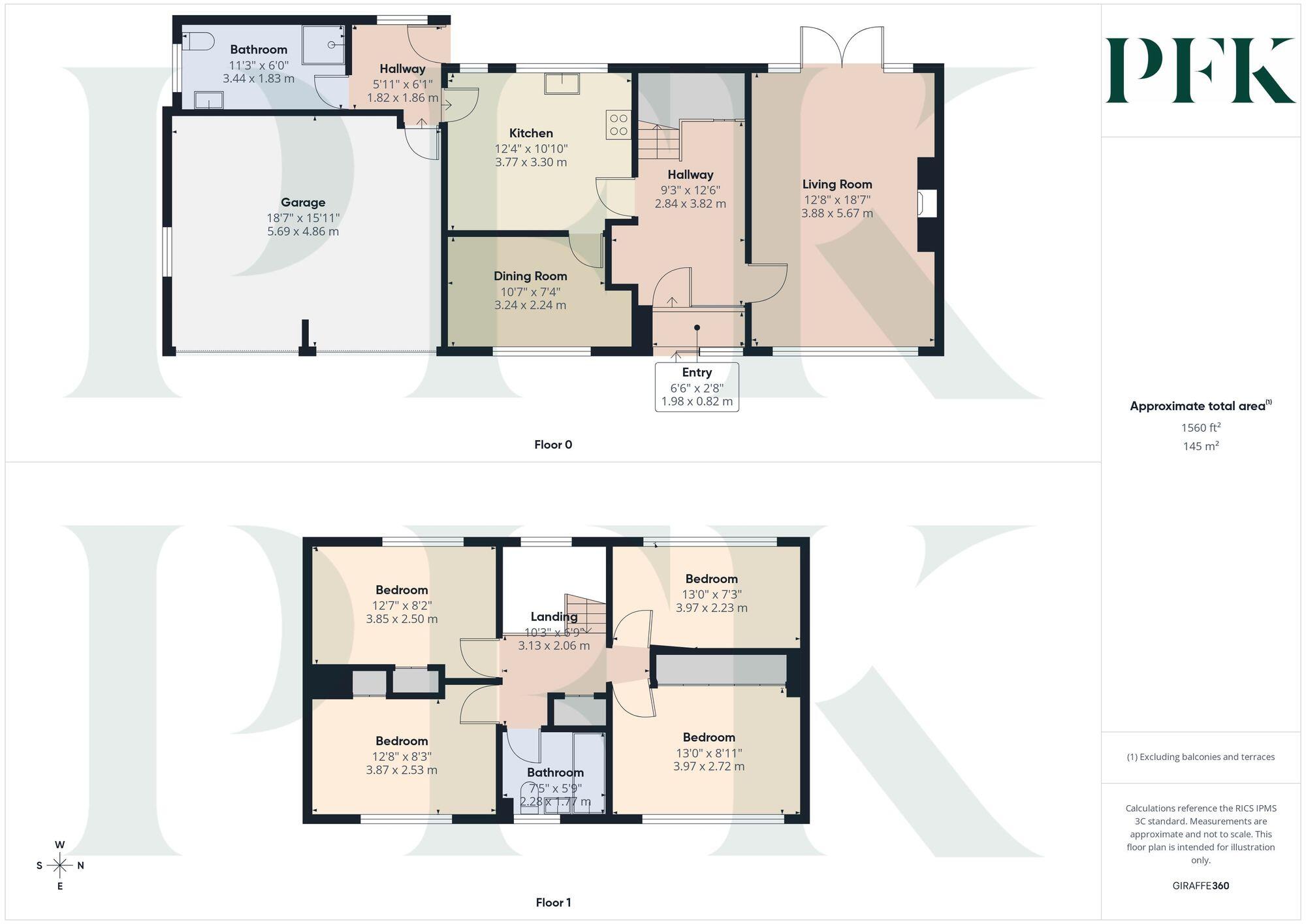 The Mount, Papcastle, CA13 floorplan