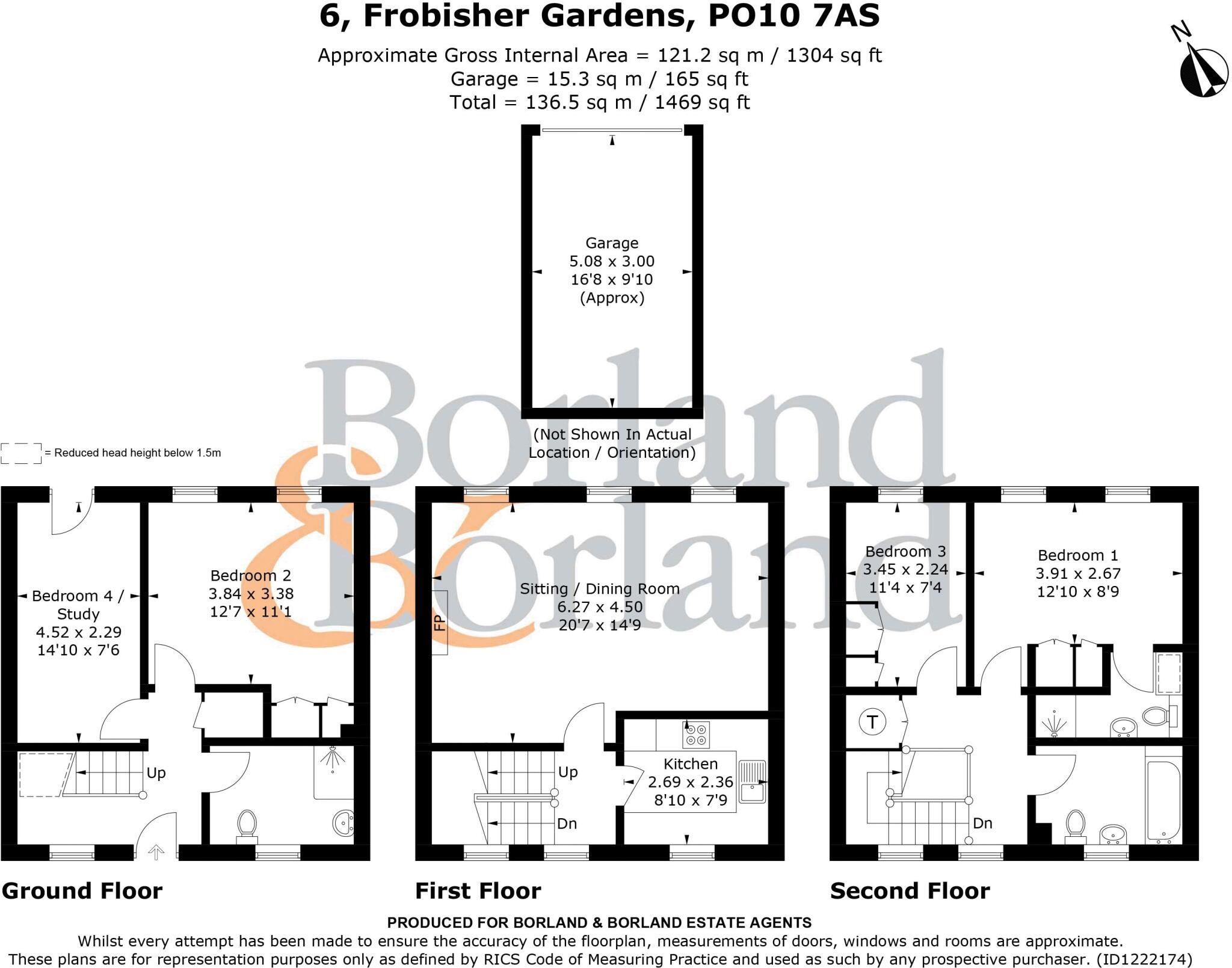 Frobisher Gardens, Emsworth floorplan
