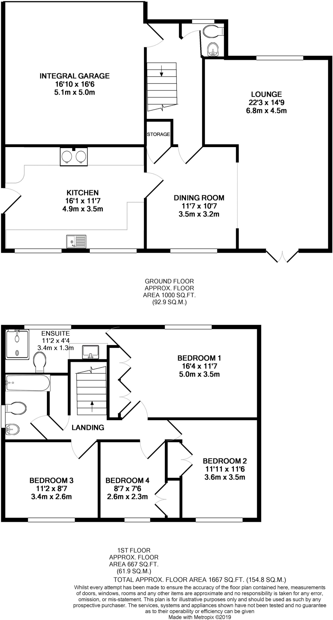 Denison Way, Cardiff, CF5 floorplan