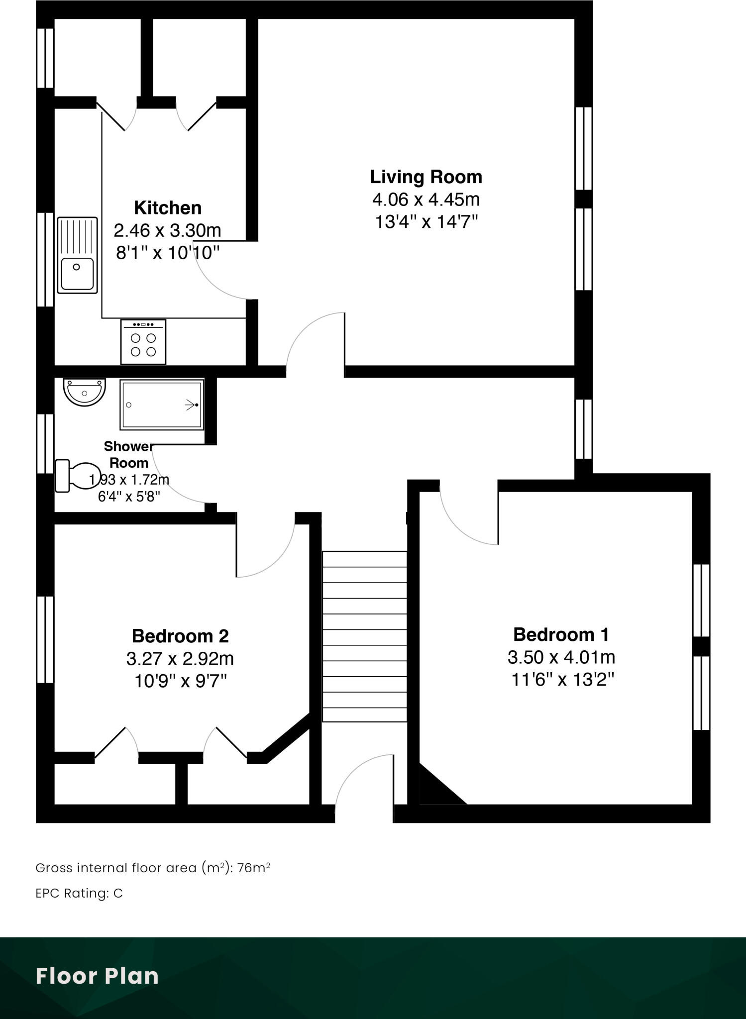 9 South Marshall Street, Grangemouth, Falkirk, FK3 8LR floorplan