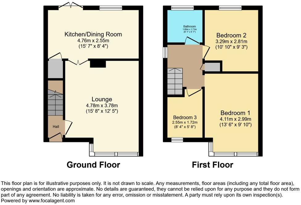 Thompson Road, Manchester, M34 2PR floorplan