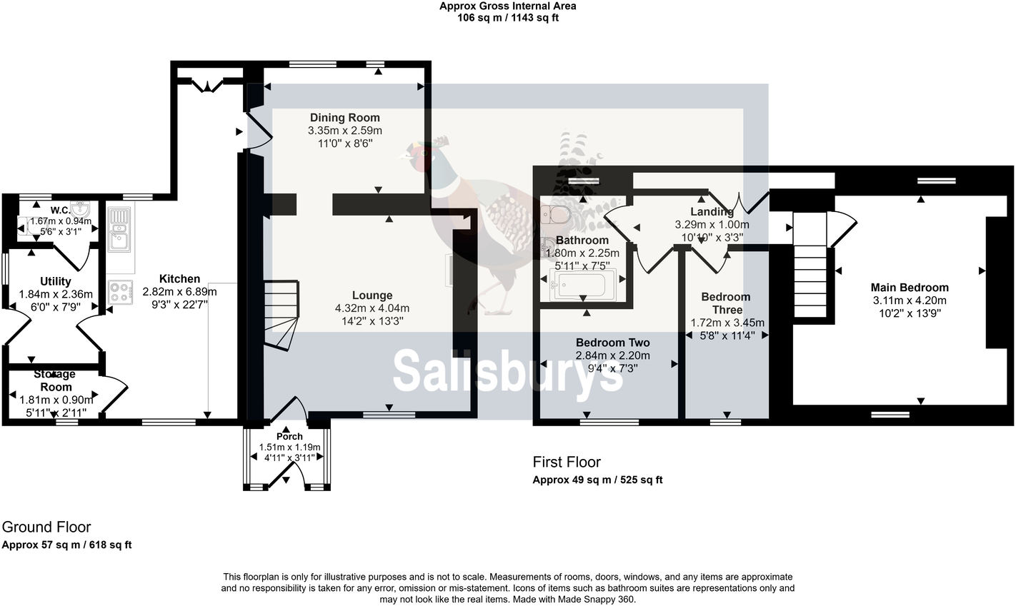 Park Lane, Bere Alston, PL20 floorplan