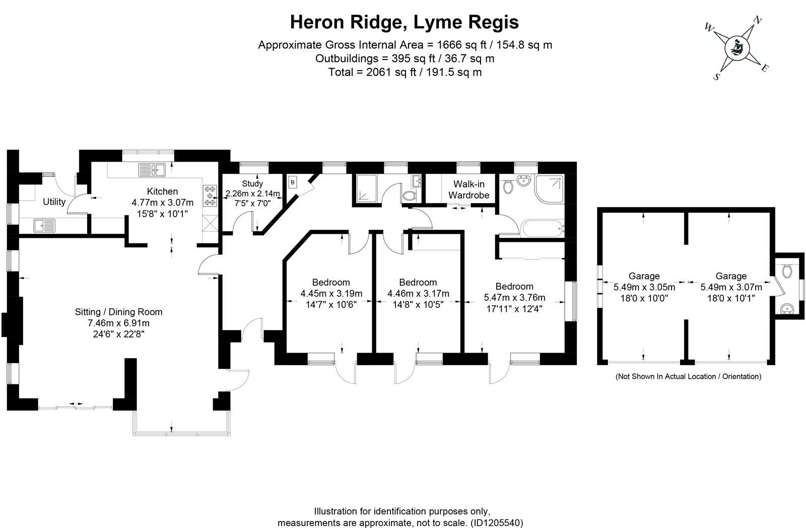 Timber Hill, Lyme Regis, Dorset, DT7 floorplan
