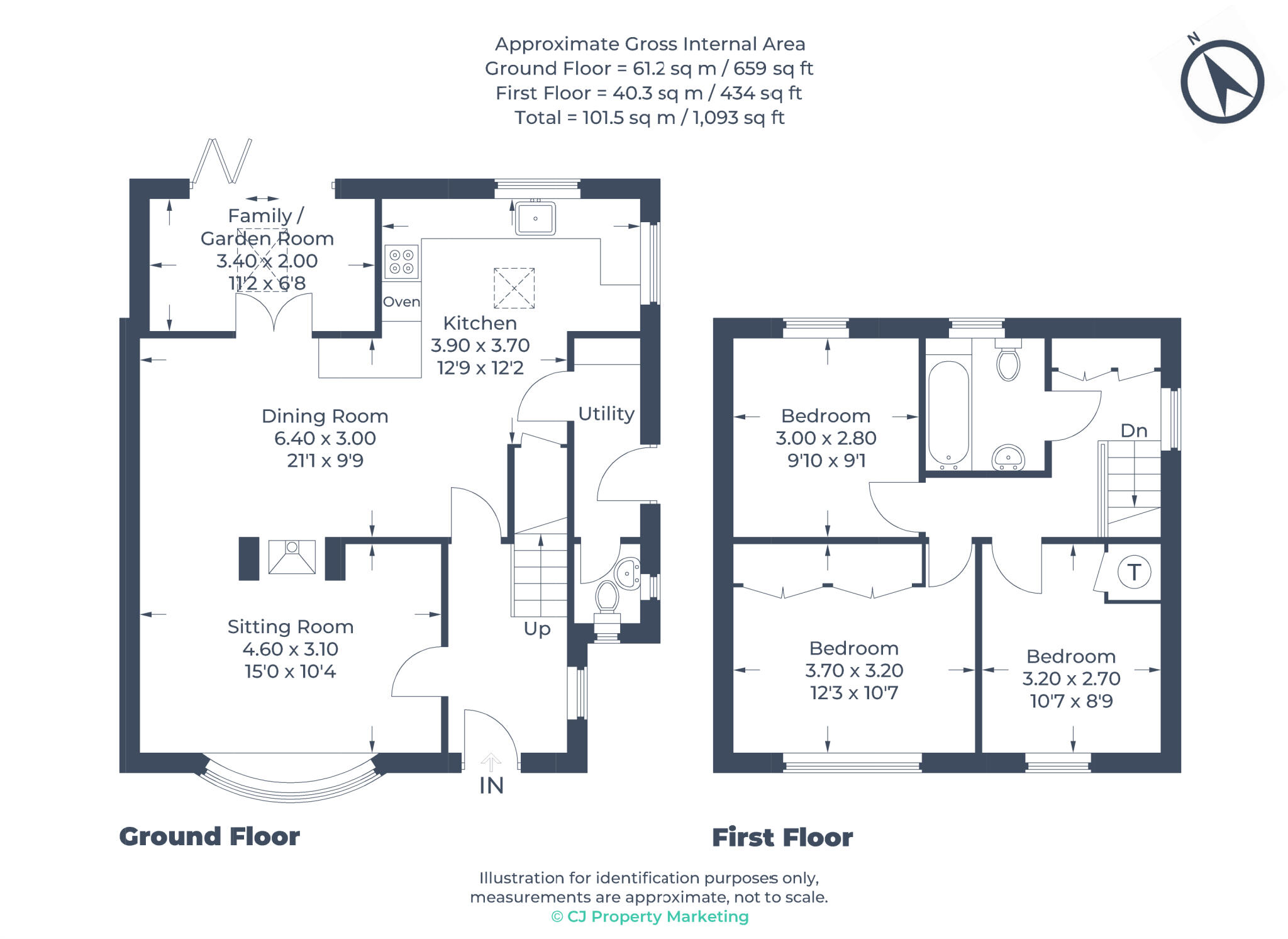 Captains Walk, Berkhamsted, Hertfordshire, HP4 floorplan