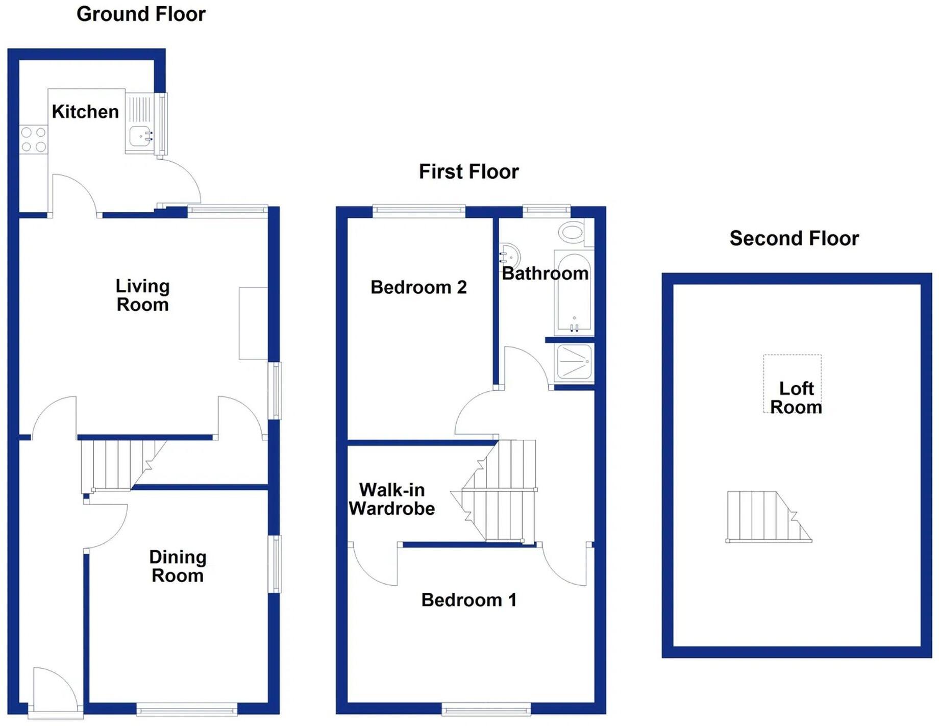 Laburnum Cottages, Rossendale, BB4 floorplan
