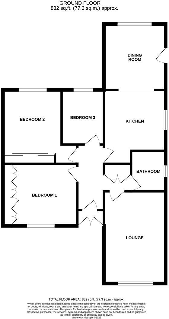Langton Road, Holton-Le-Clay, Grimsby floorplan