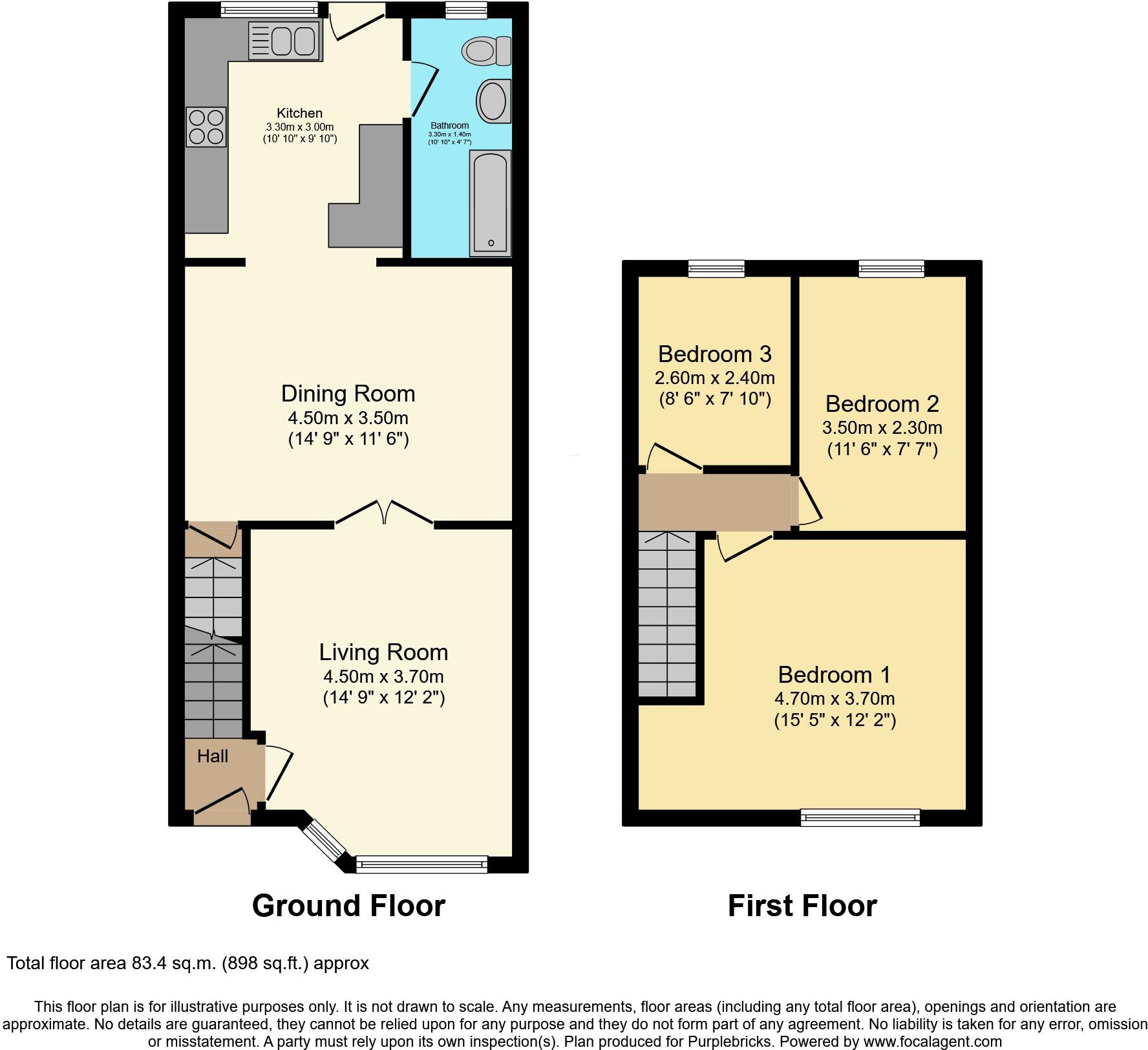 Park Street, St. Helens, WA11 floorplan