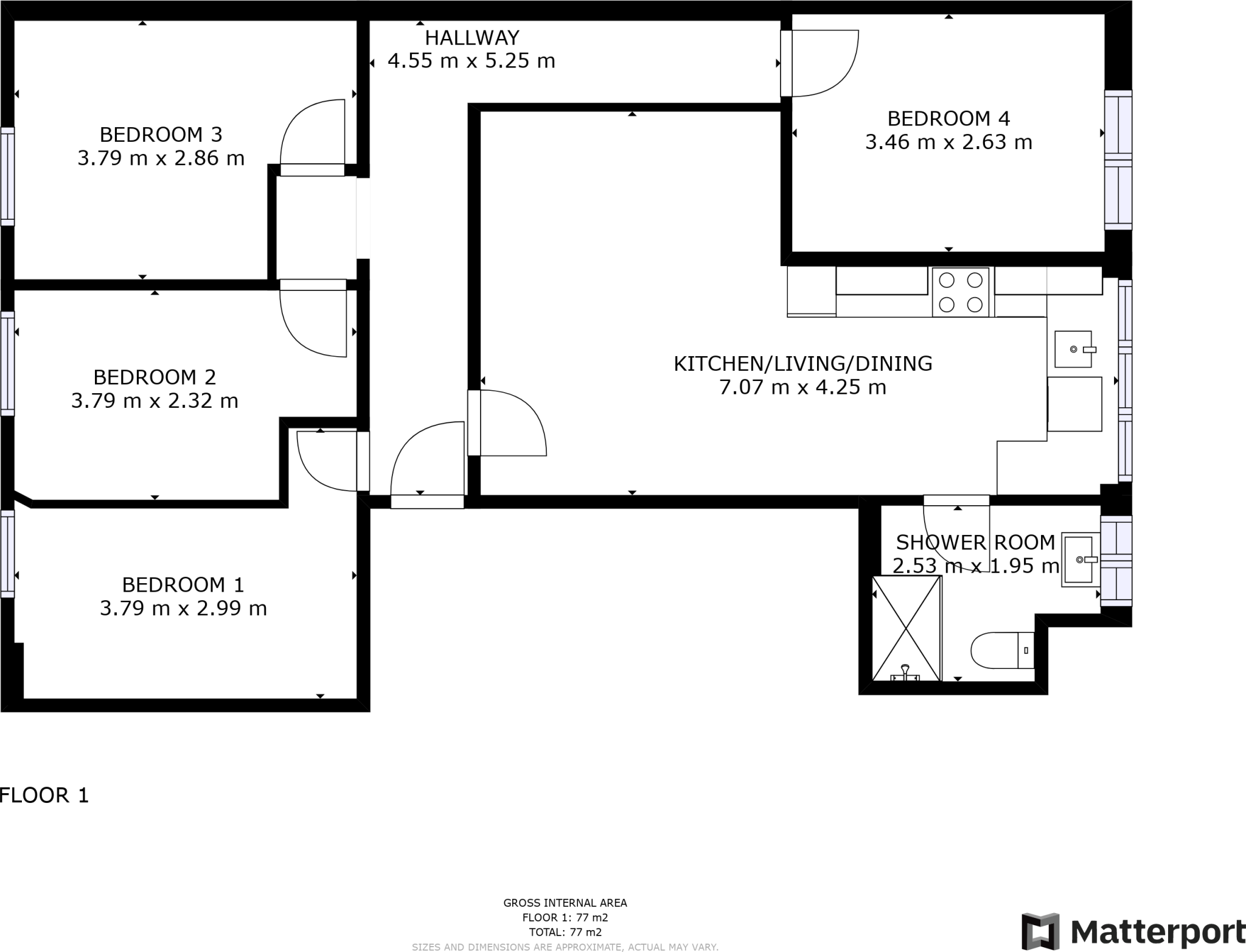 Park Street, Bristol, BS1 floorplan