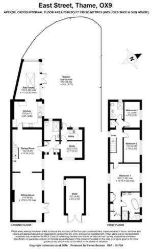 East Street, Thame, Oxfordshire, OX9 floorplan