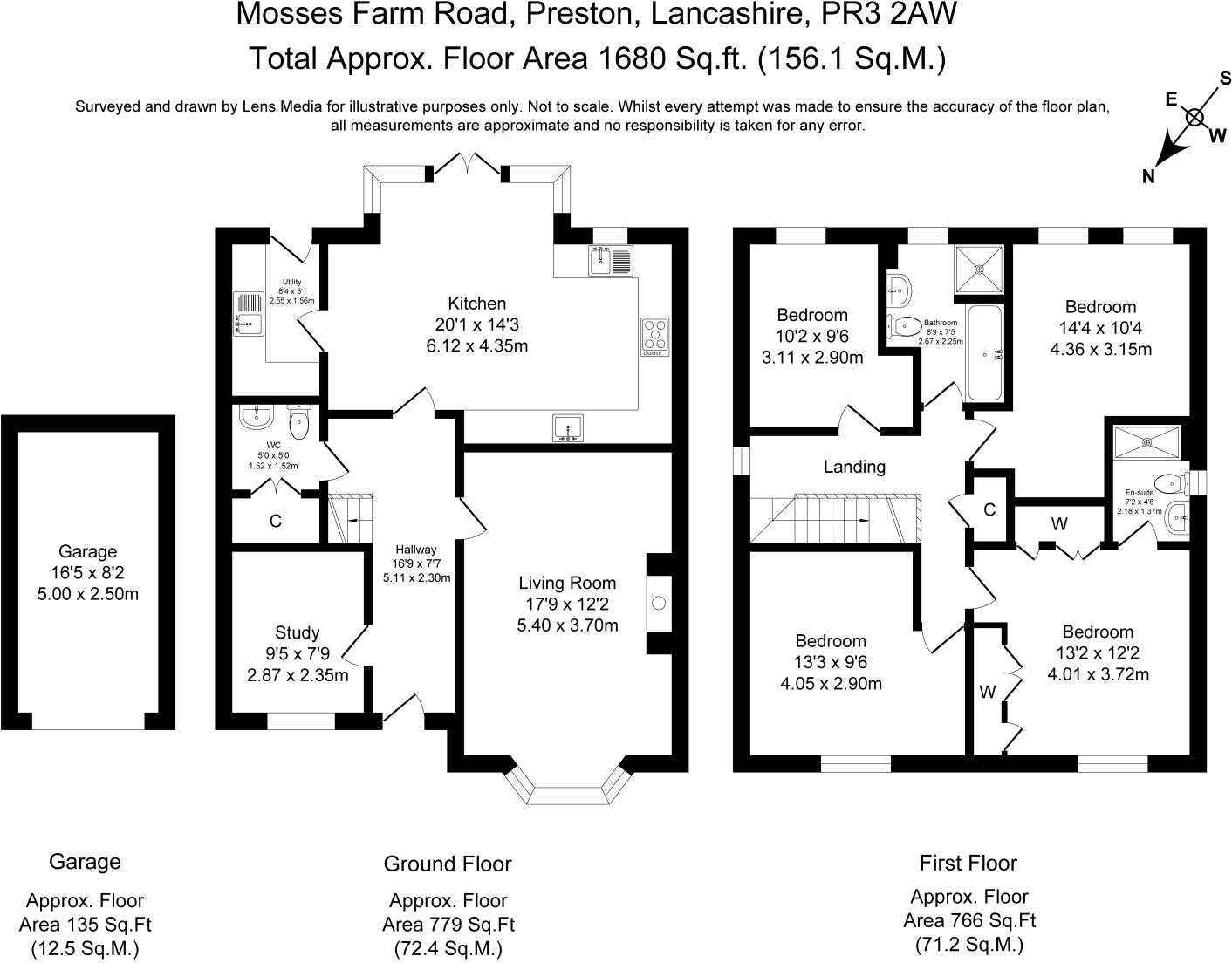 Mosses Farm Road, Longridge floorplan