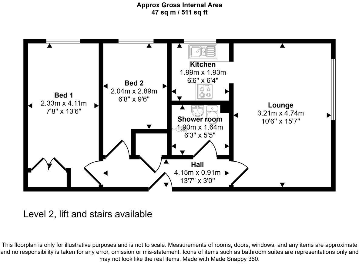 Bankside Court, Heaton Mersey SK4 3JD floorplan