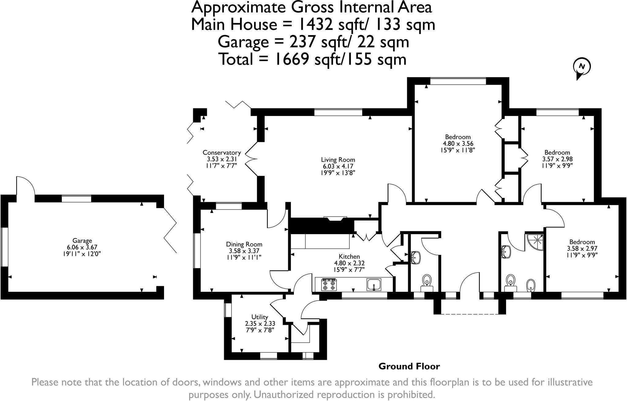 Tiverton, Nr Tarporley floorplan