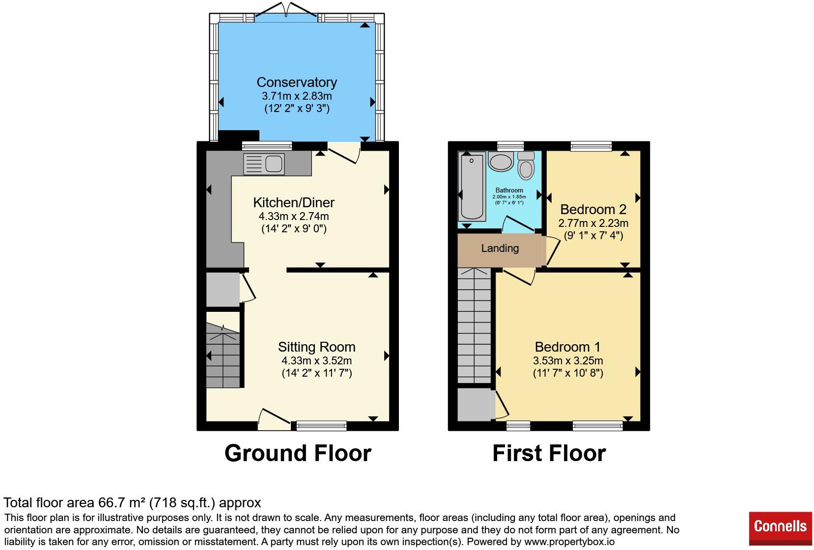 Francomes, Swindon floorplan