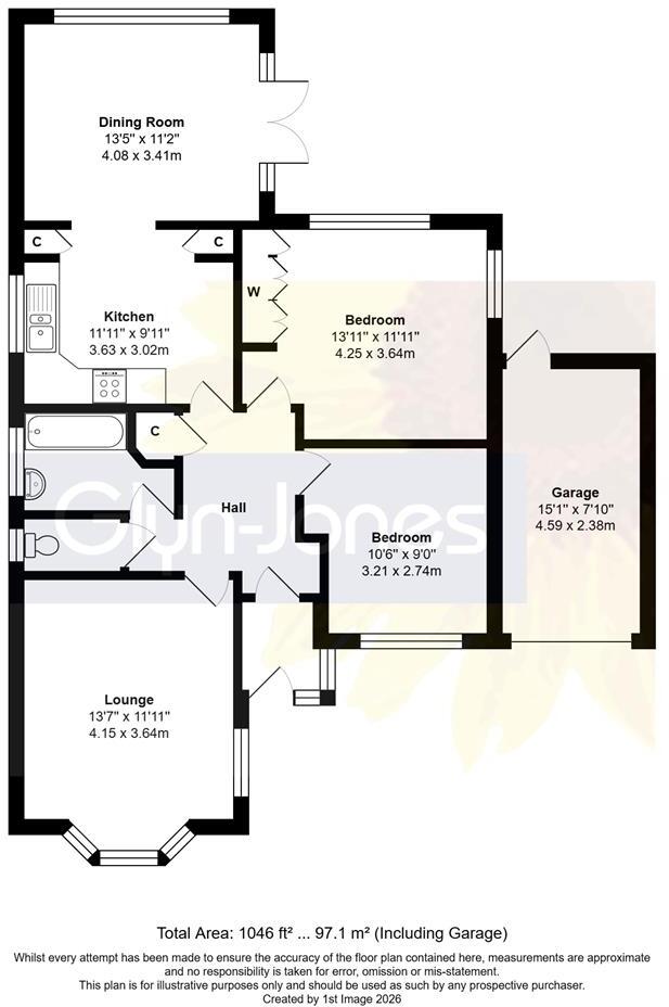 Cheam Road, Rustington floorplan