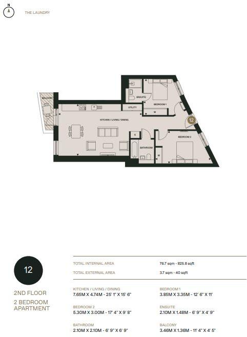 The Laundry, London Fields, E8 floorplan