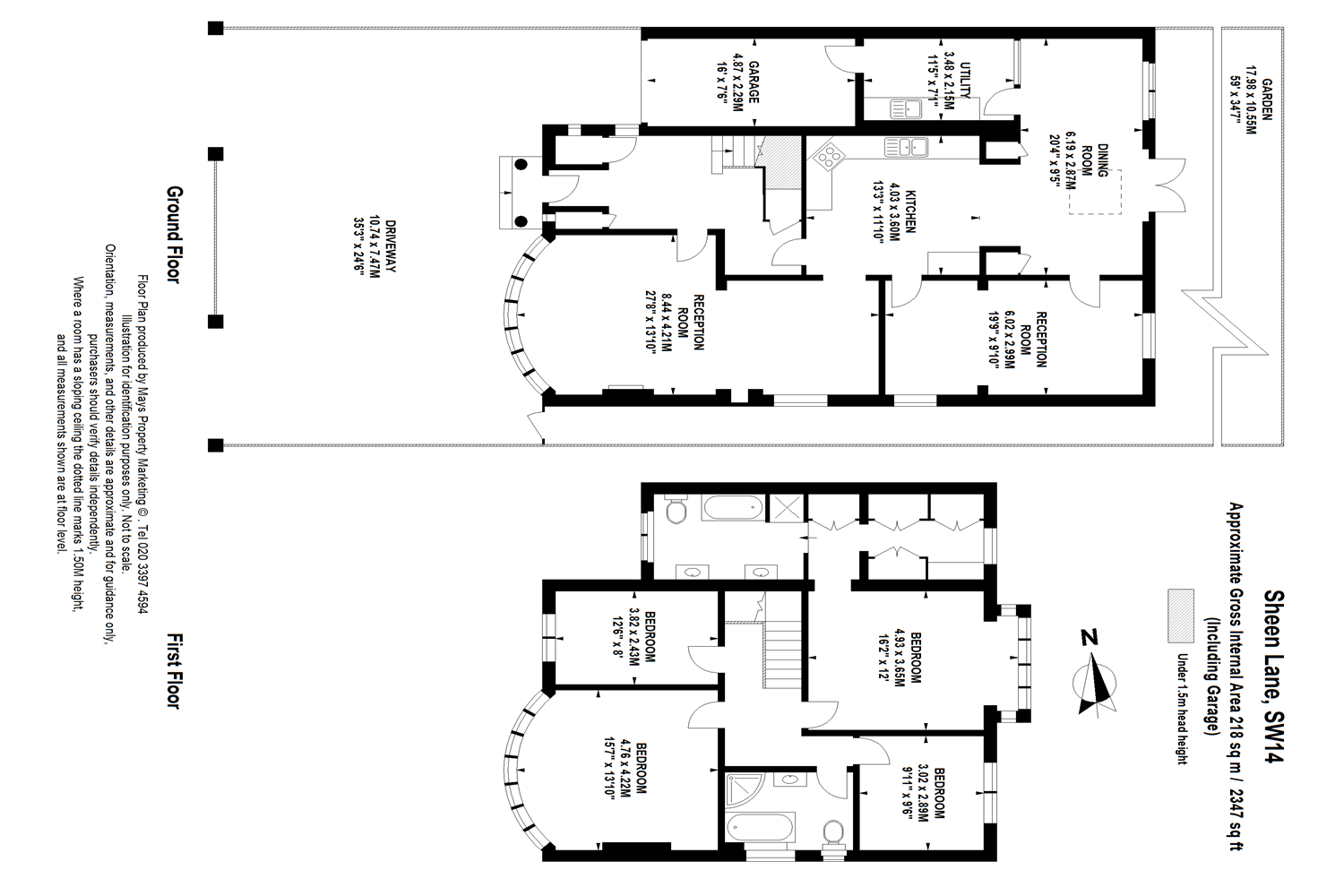 4 bedroom Detached House in London floorplan