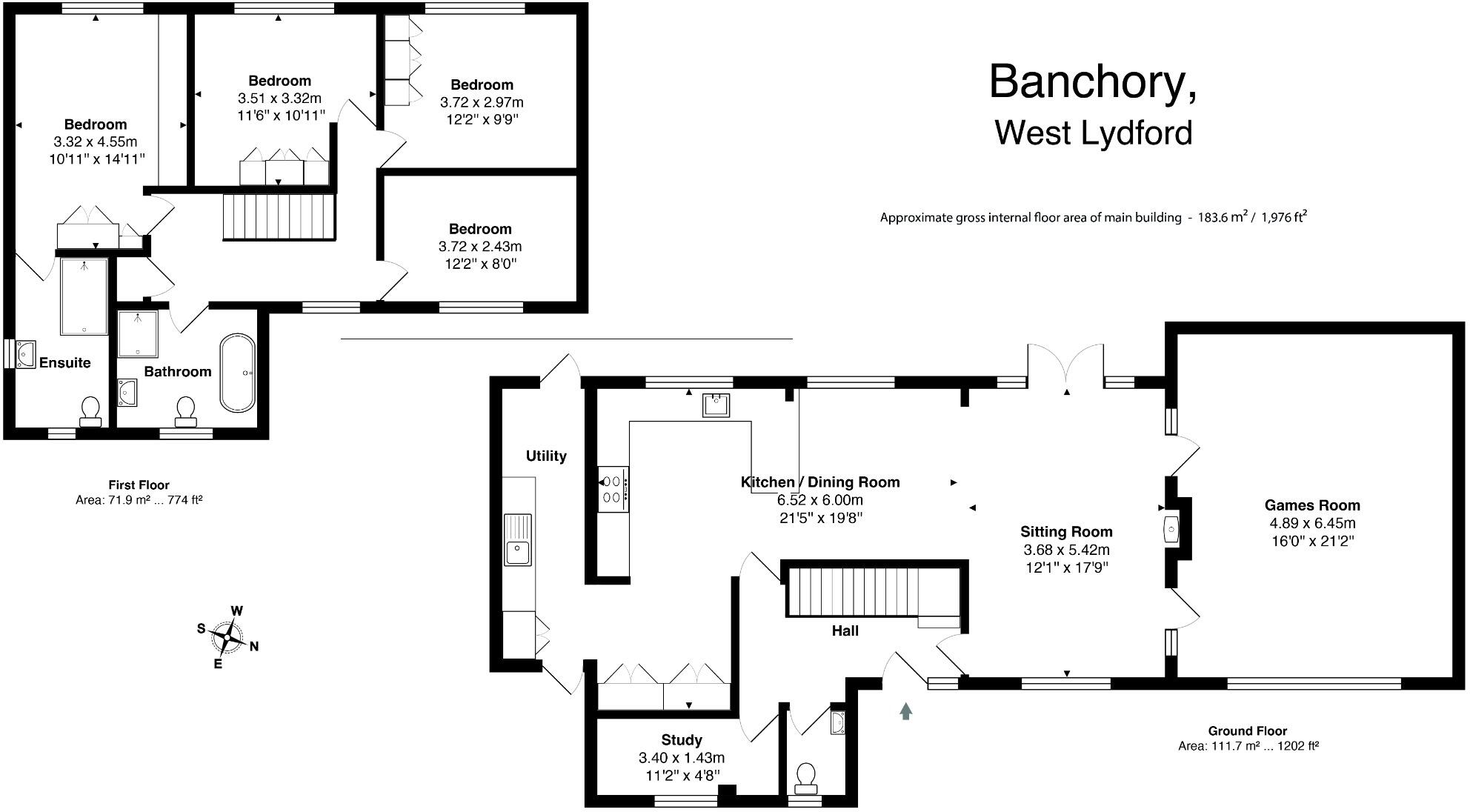 High Street, West Lydford floorplan