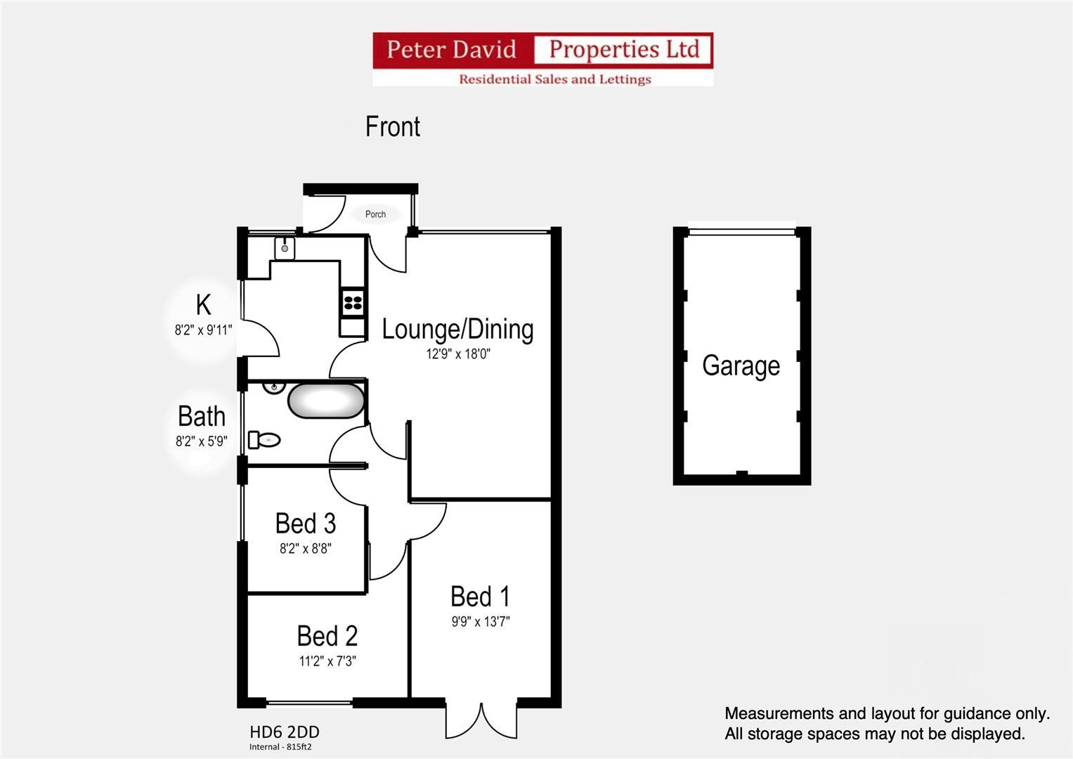 Rydings Walk, Brighouse floorplan