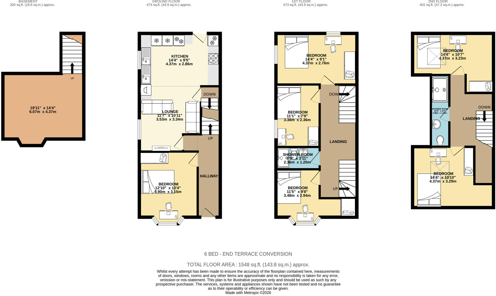 Connaught Road, Liverpool floorplan