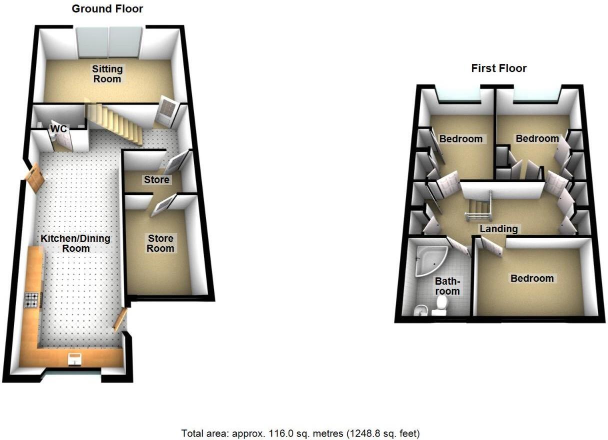 Chichester Lane, Hampton Magna, Warwick floorplan