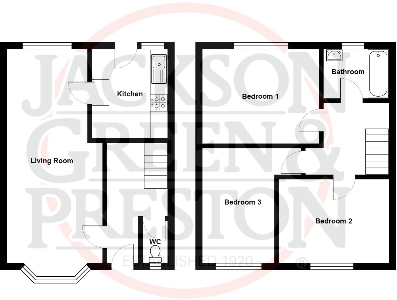 Crowland Avenue, Grimsby, Lincolnshire, DN34 floorplan