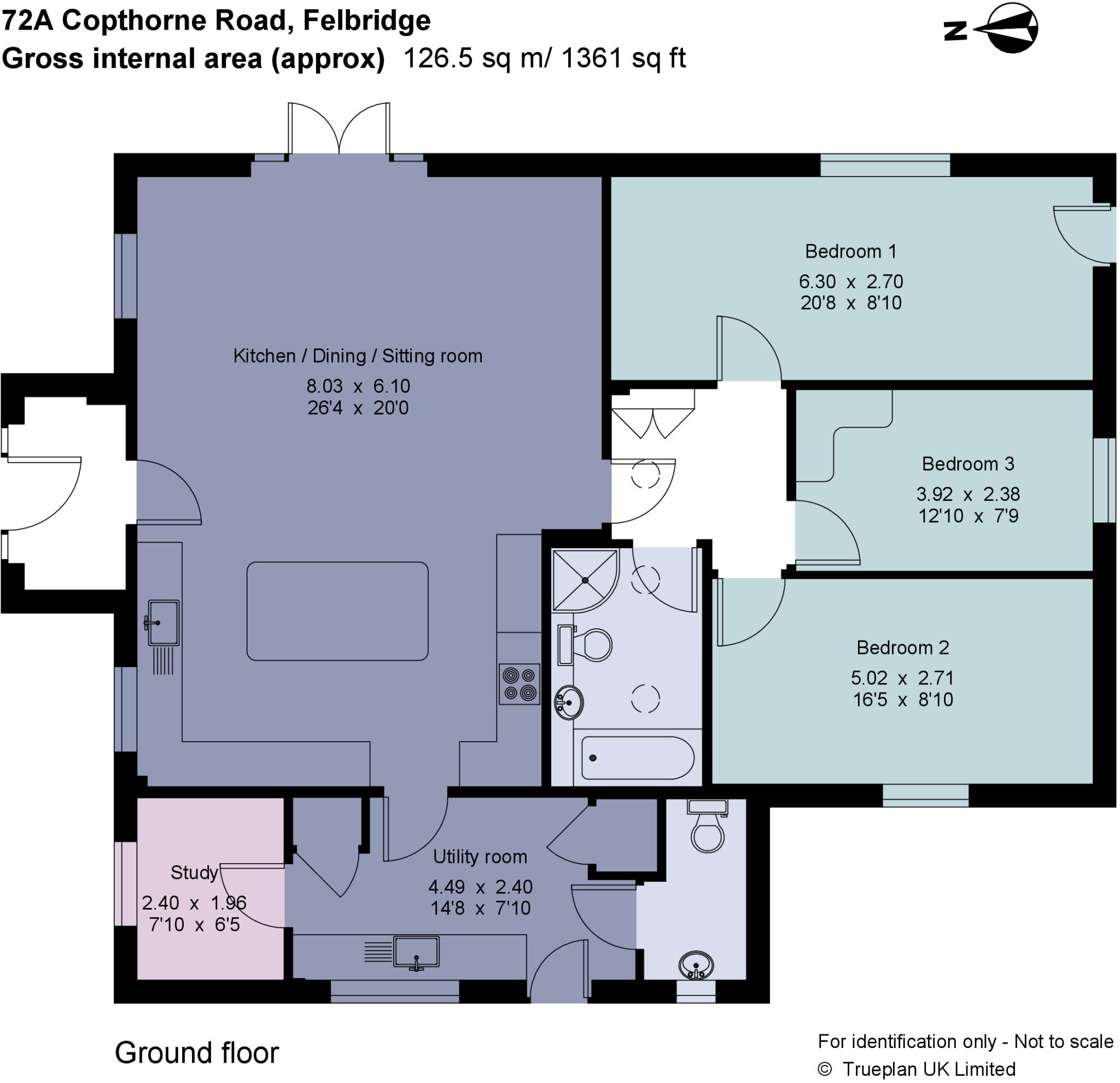 Copthorne Road, Felbridge, East Grinstead, Surrey, RH19 floorplan