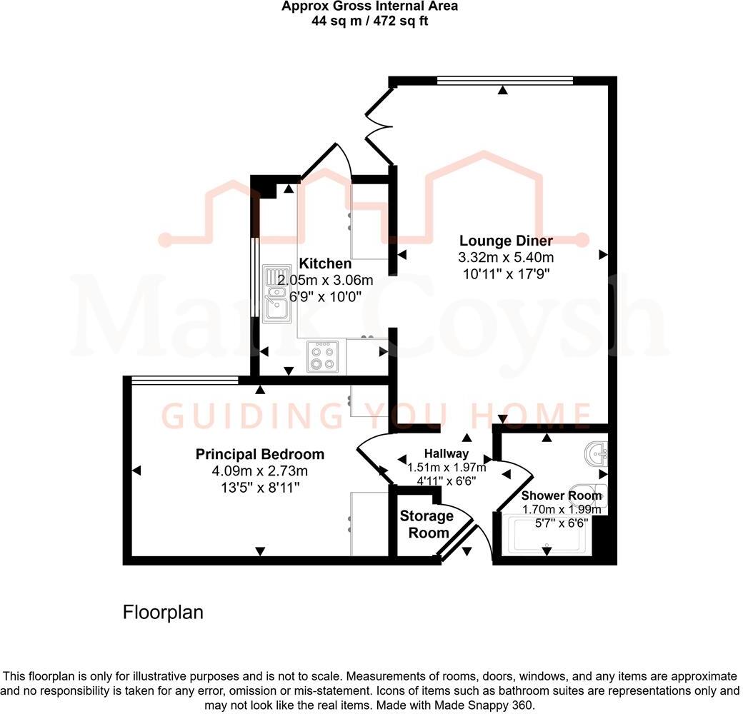 Oakmead Green, Epsom floorplan