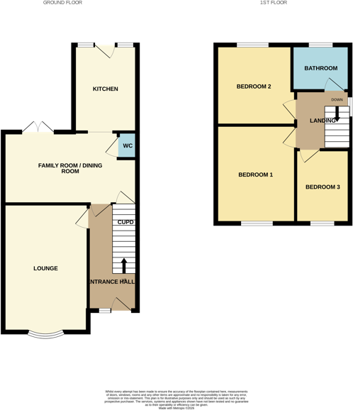 Crestwood, Redcar, TS10 floorplan