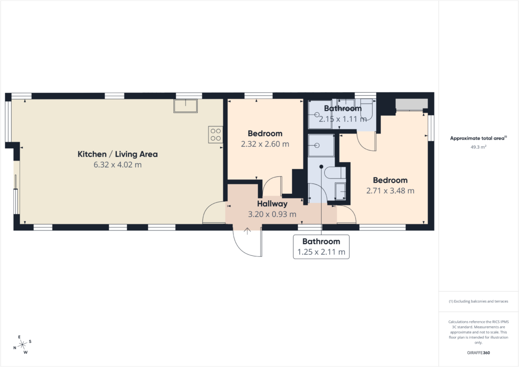 SL121 Swallow Lakes, Little London, Longhope, GL17 floorplan
