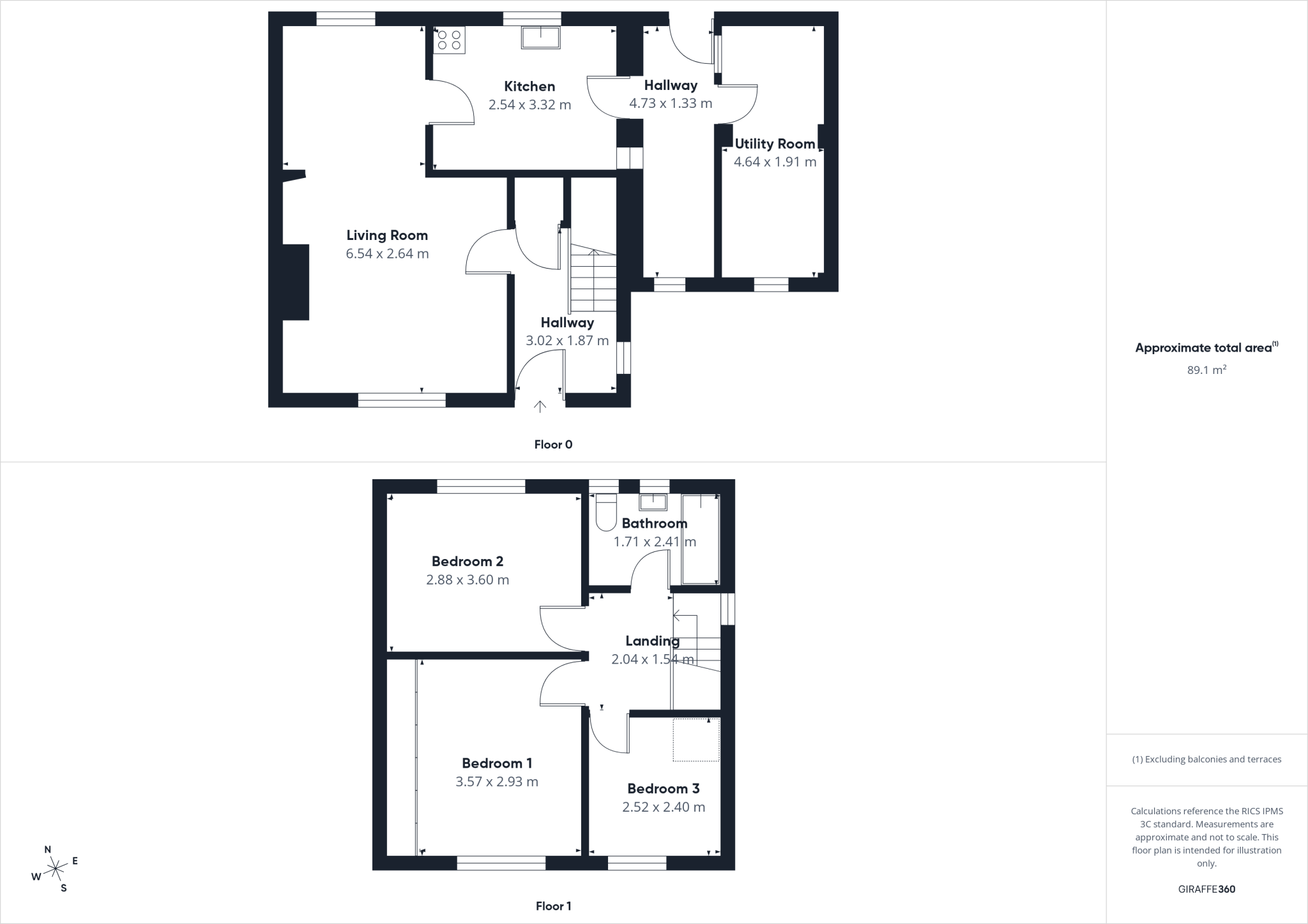 Meadow Road, Whitehaven, Cumbria, CA28 floorplan