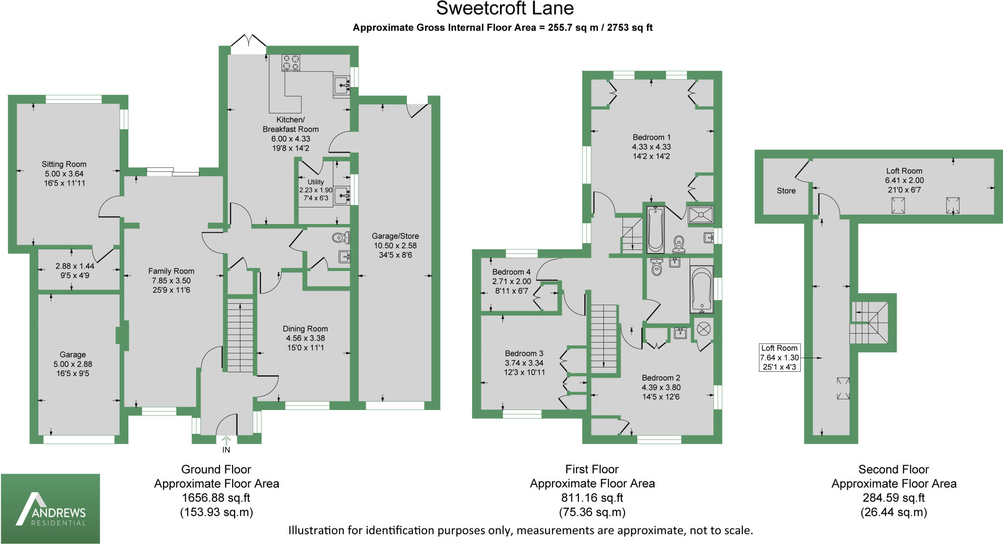 Sweetcroft Lane, North Hillingdon floorplan