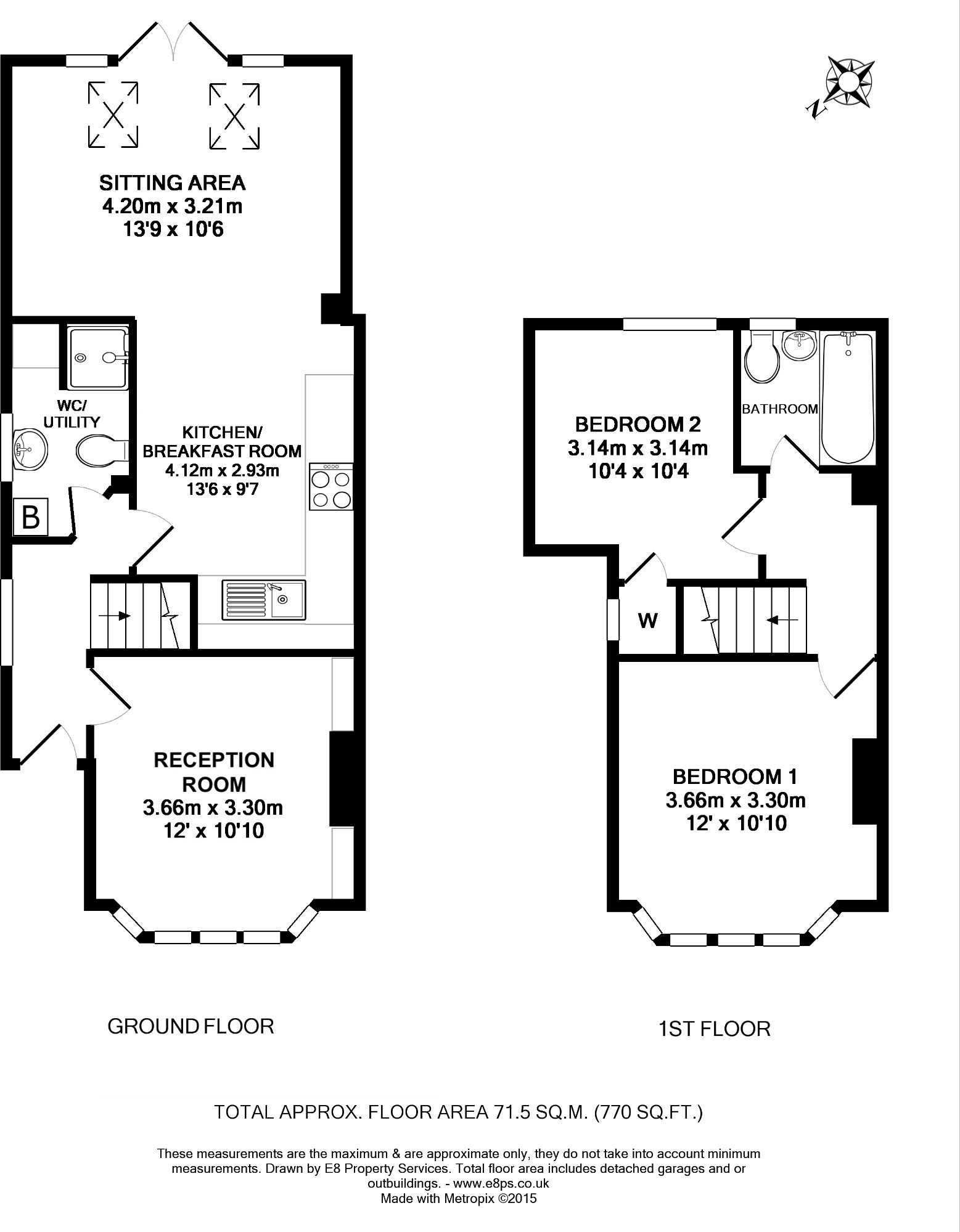 Monmouth Road, New Hinksey, Oxford, OX1 floorplan
