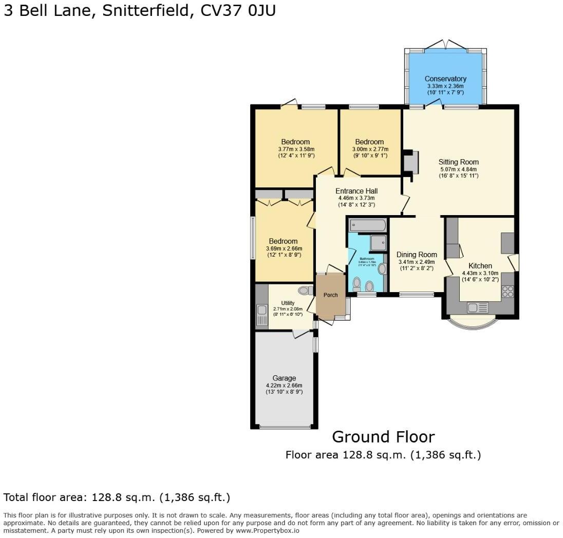 Bell Lane, Snitterfield, Stratford-upon-Avon floorplan