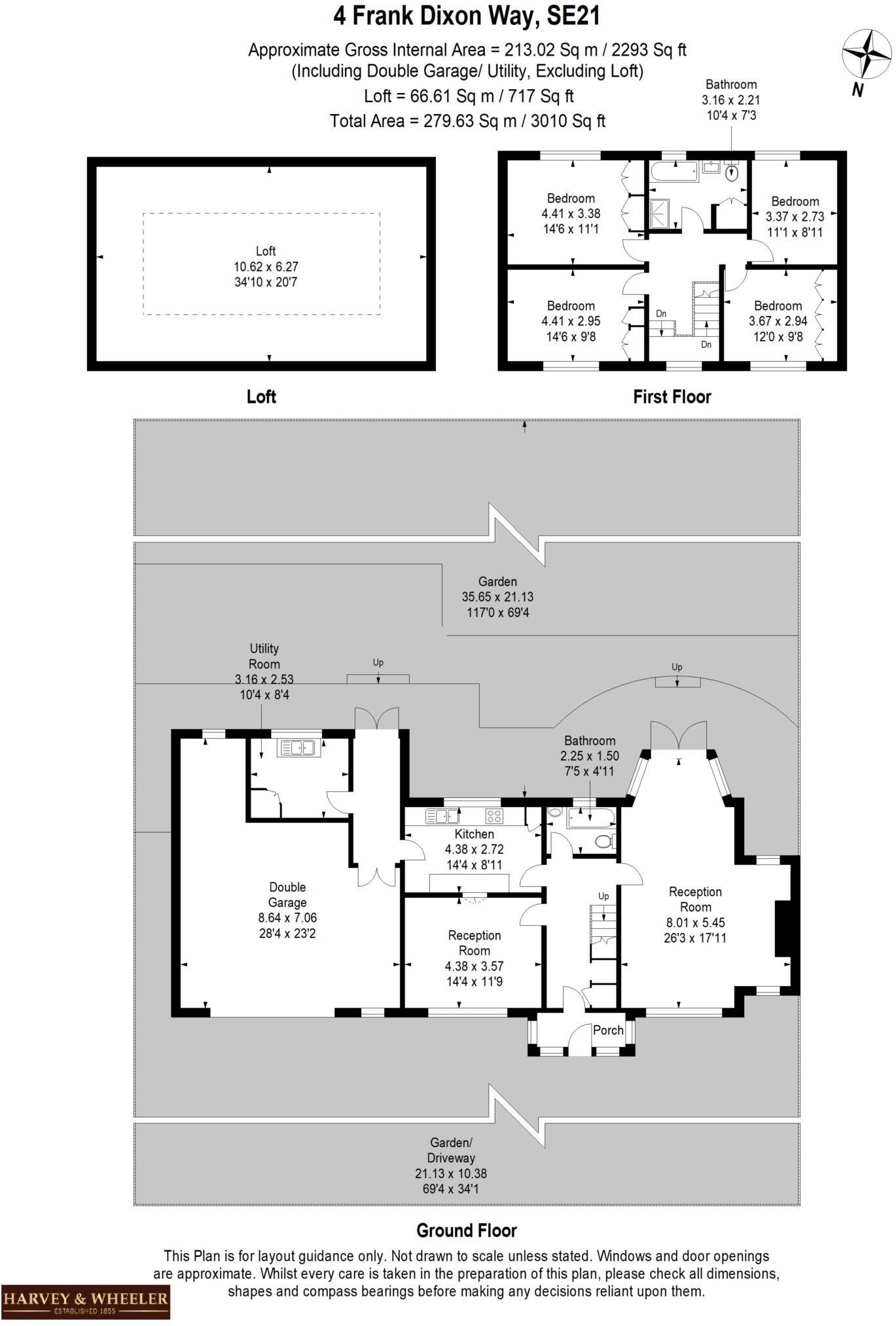 Frank Dixon Way, Dulwich, SE21 floorplan
