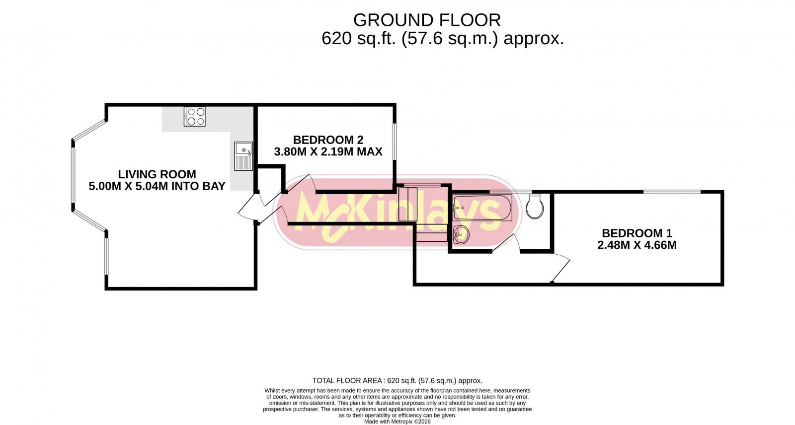 10 Belvedere Road, TA1 floorplan