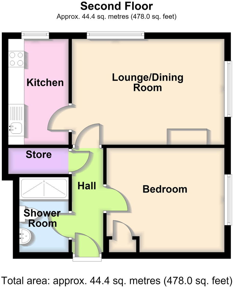Park Crescent, Hesketh Park, Southport floorplan