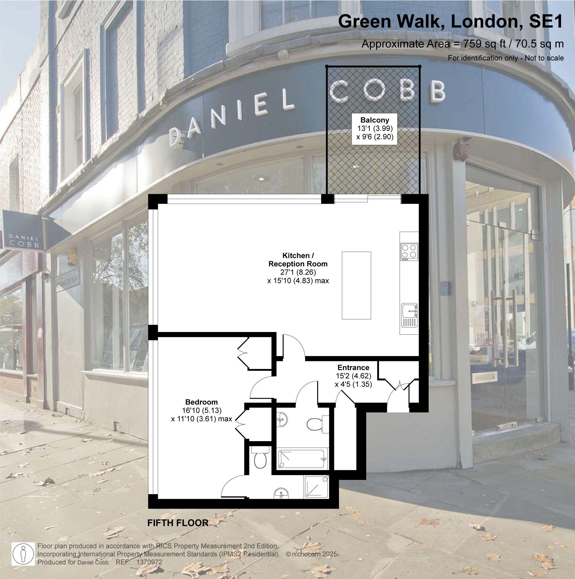 Green Walk, London, SE1 floorplan