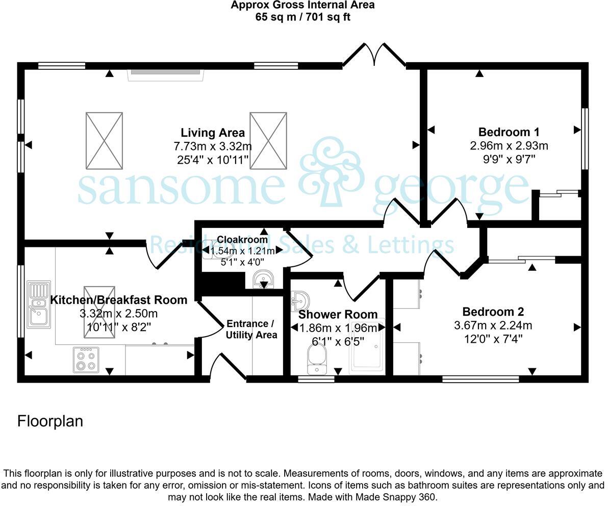 Garston Park, Tilehurst, Reading floorplan